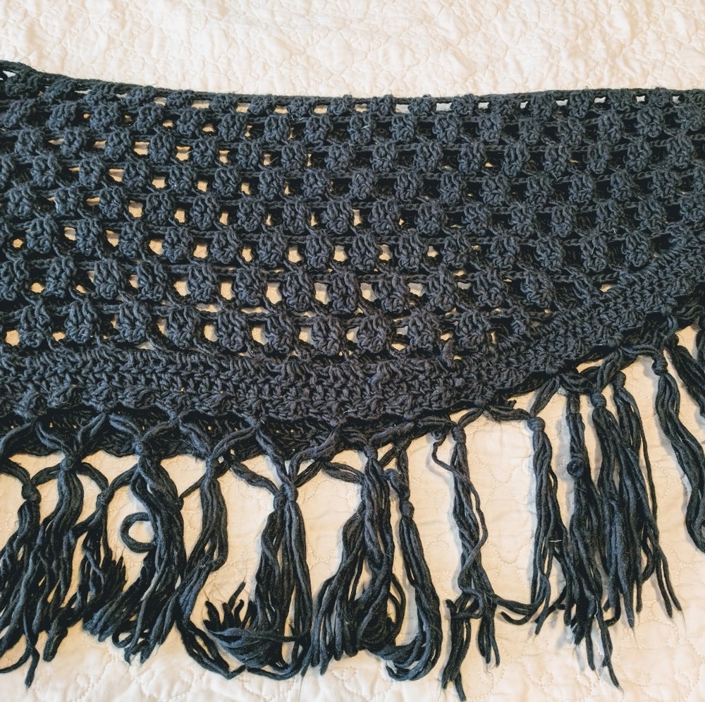 Crochet shawl